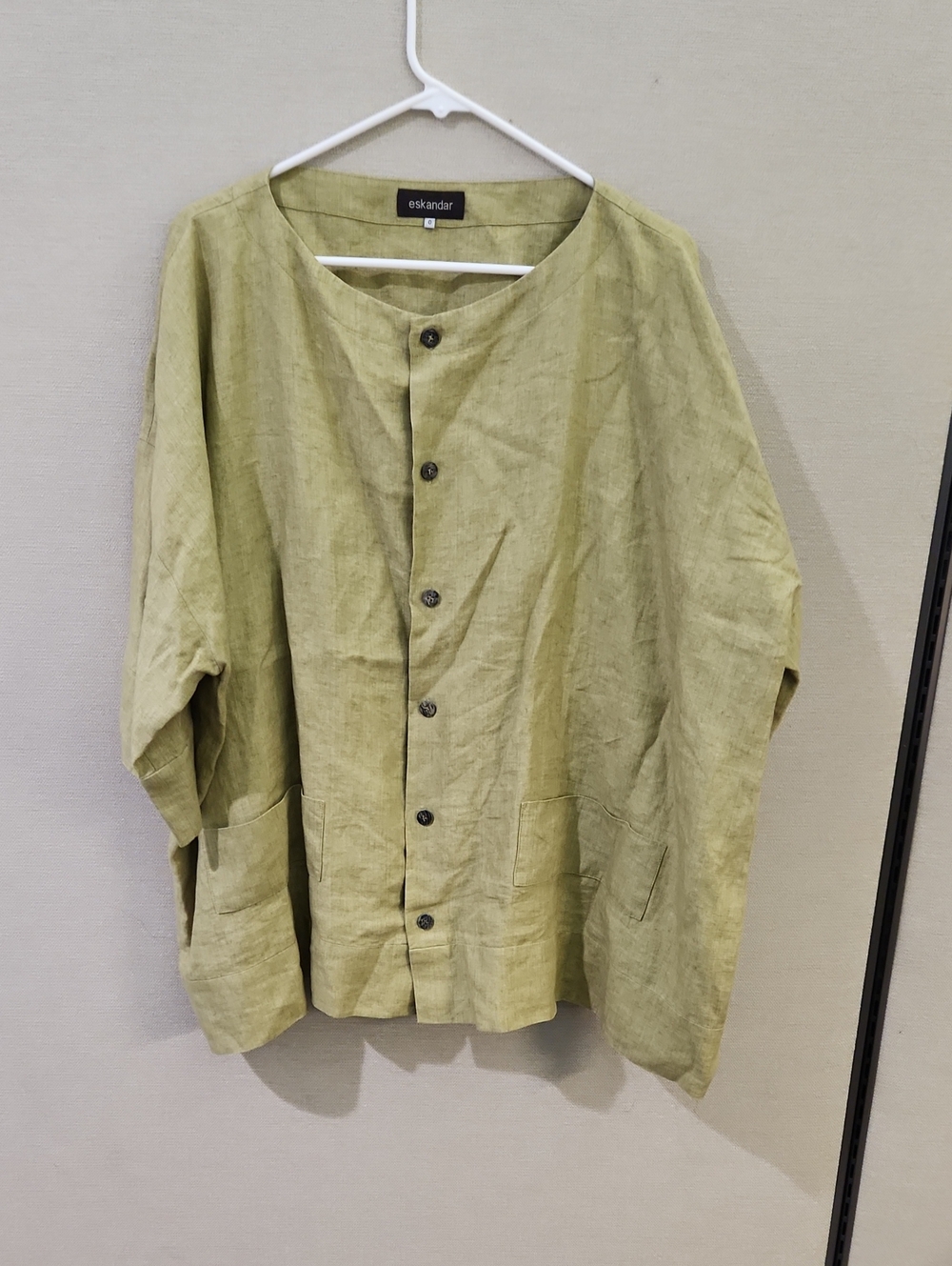Eskandar Linen Shirt - One Size